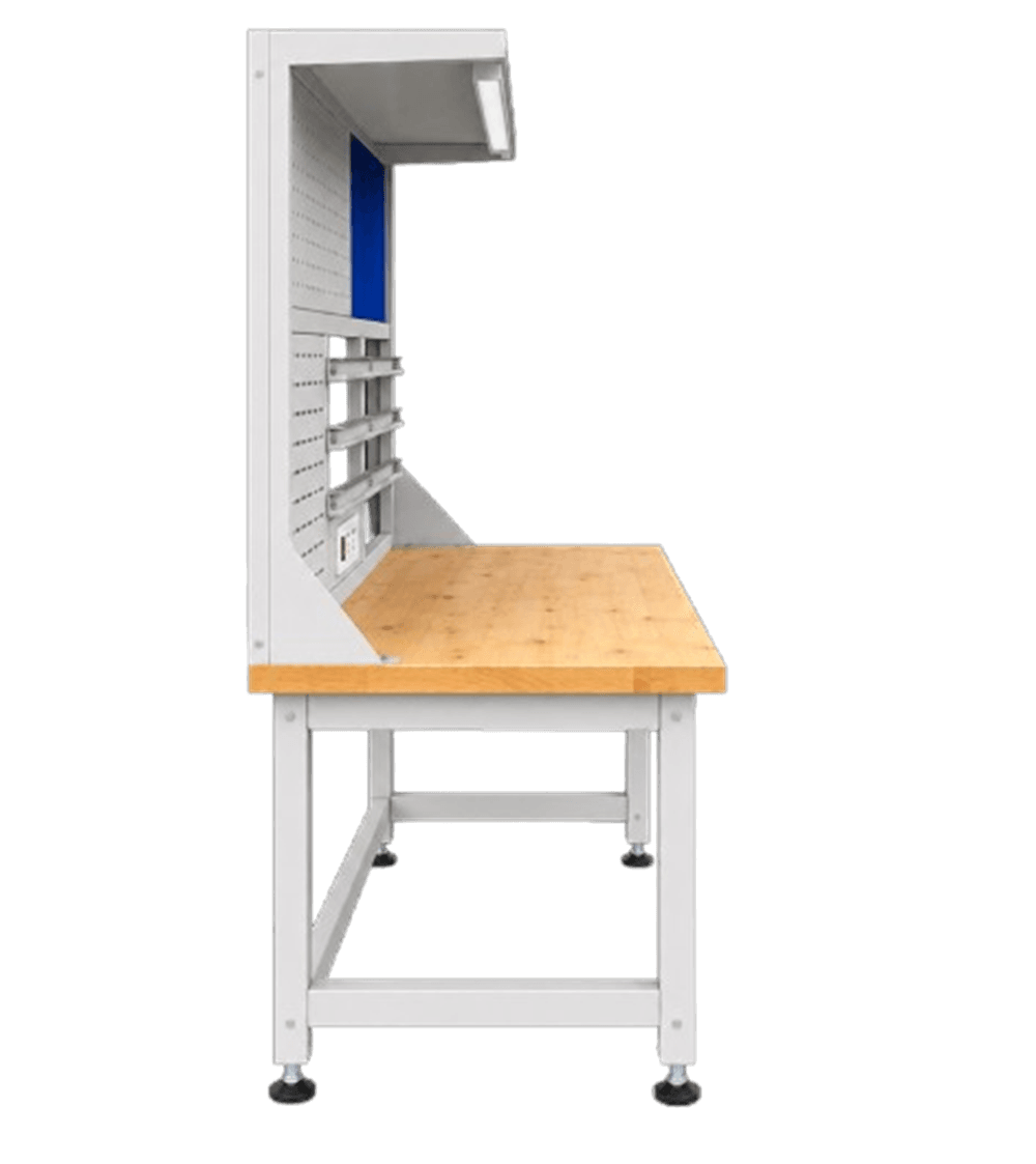 Industrial Workstation (Wood Top) - Image 4