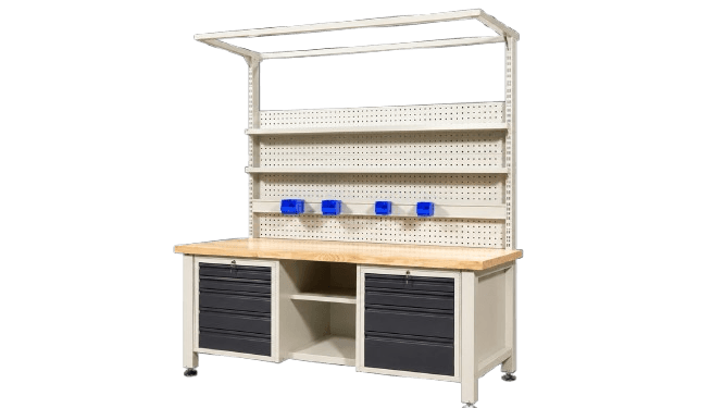 Workbench with Drawers