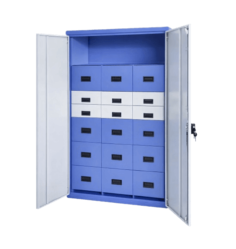Metal_storage_cabinet_with_16_drawers