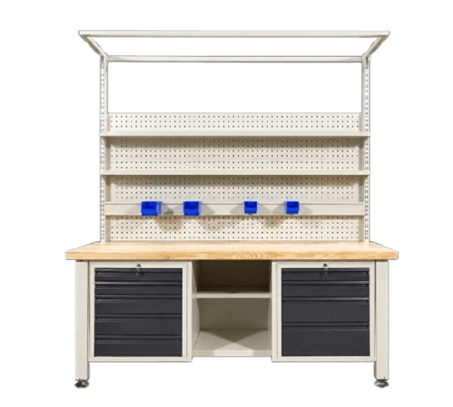 premium industrial workbench