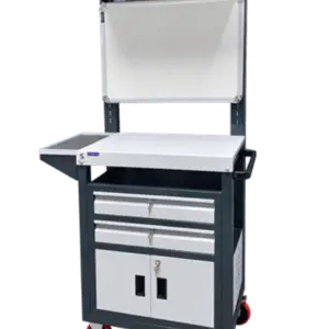 Mild Steel Tool Trolley With Whiteboard