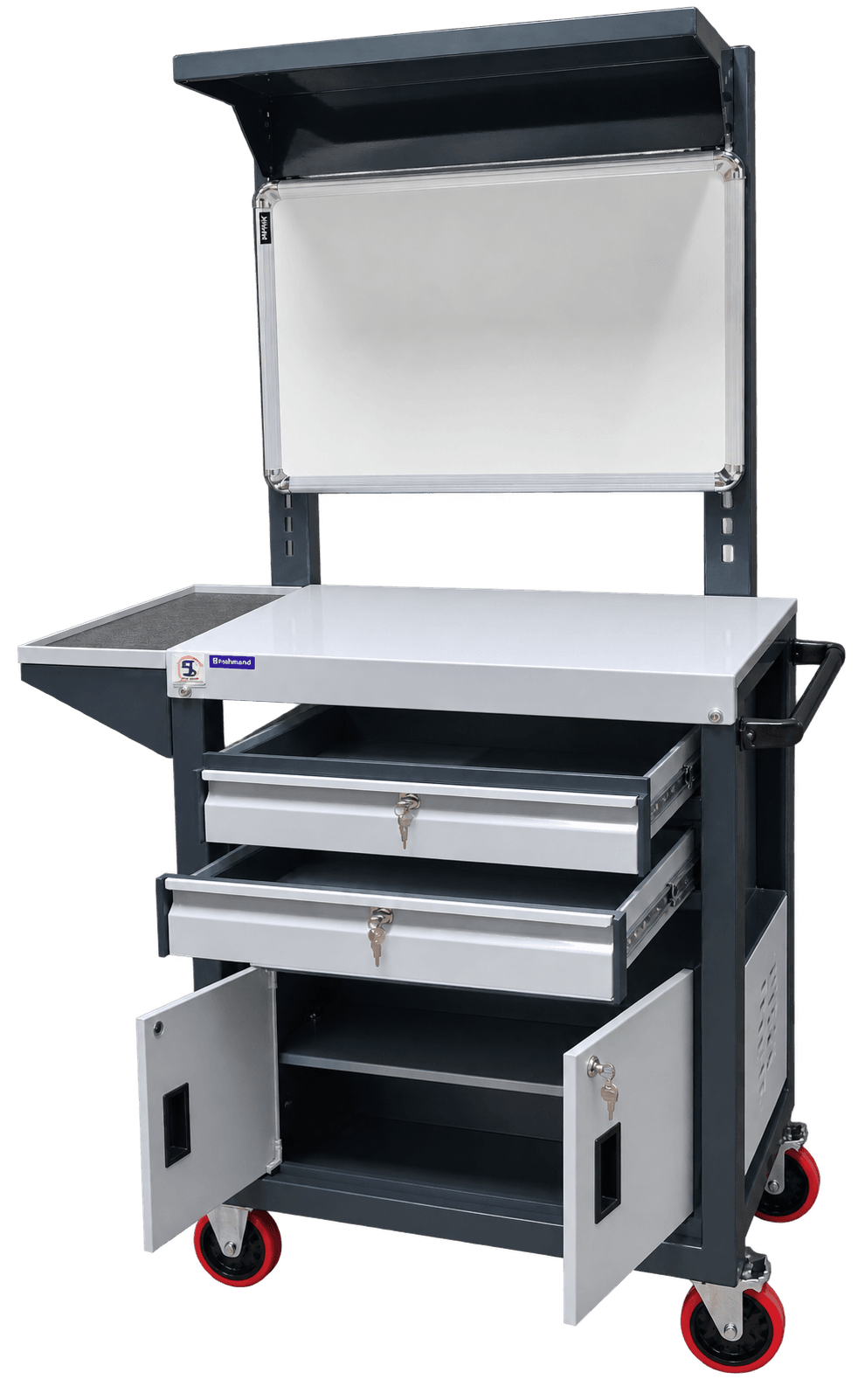 Industrial 5S Mobile Workstation Tool Cart